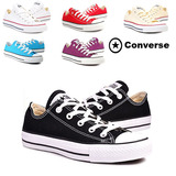正品 匡威 CONVERSE <span class=H>2010新款</span> 常青款帆布鞋 黑色101001