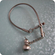 宝葫芦钢丝钥匙扣创意可爱男女士汽车钥匙链挂件