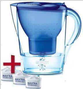 德国原装BRITA碧然德滤水壶 Marella 3.5升1壶3个芯(促销）