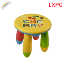 LXPC儿童凳/儿童学习桌椅凳/彩虹圆凳/幼儿园凳子/宝宝小板凳800g