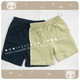 SunshineBaby 杏色 深蓝色全棉运动短裤