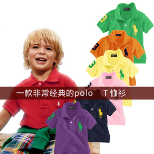 童装 短袖t恤 可配亲子装 夏装polo短袖亲子装 母子可批发W09-020