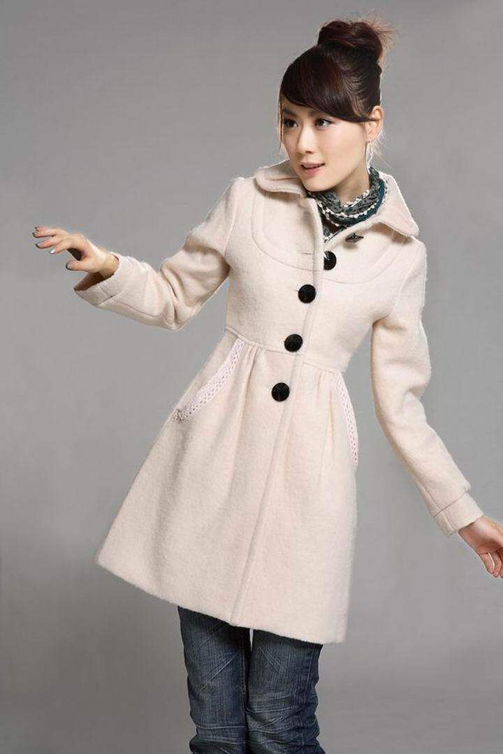 正品保证 09秋装爆款 <em>ONLY风格</em> 淑女<em>风格</em> 呢大