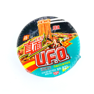  【天猫超市】日清 铁板色拉鱿鱼飞碟炒面 123g