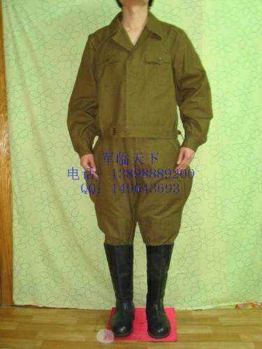 军临天下极品60年55式<em>坦克</em>服(夹克<em>马裤</em>) 加厚