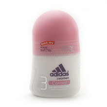 实体店金冠  Adidas阿迪达斯控制女士走珠止汗露50ML  粉