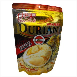  泰国特产伊果金枕头榴莲干100克比榴的华更好吃 纯正榴莲