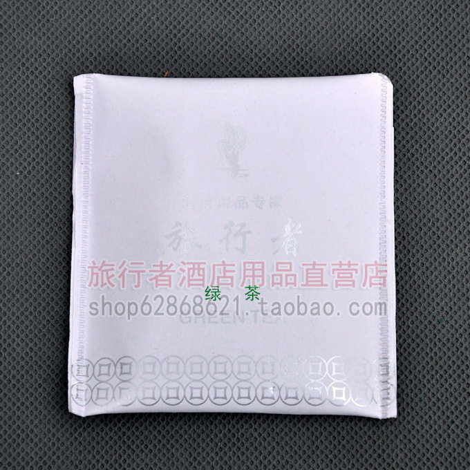 酒店宾馆一次性用品 一次性茶叶 绿茶 袋装绿茶 吊茶