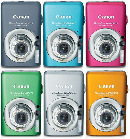 四皇冠 佳能 IXUS 95 IS SD1200 数码相机 灰色特价 1000万像素