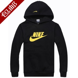  Nike/耐克秋冬装卫衣 男 抓绒加厚套头连帽情侣男士韩版休闲卫衣