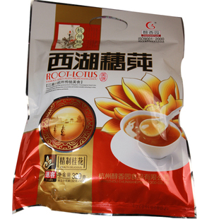  冲冠狂销杭州特产 醇香园320克精制桂花藕粉/藕莼