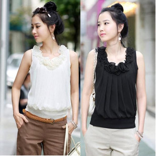 女装2011新款春韩版白色淑女背心马夹<em>女款西</em>