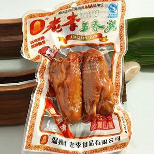  温州特产 老李五香卤鸡翅75克 老李鸡翅 五香翅