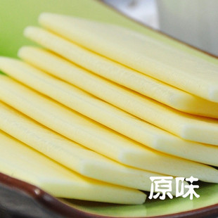  低糖不发胖双蛋白奶酪软滑牛奶条零食150g×2袋
