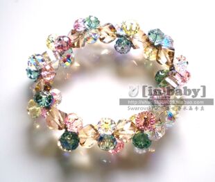 [in baby] Swarovski施华洛世奇水晶手链(繁花似锦)-生日礼物