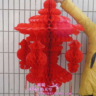  玉兰灯笼/红灯笼/纸灯笼/大红灯笼/塑料灯笼/宫灯灯笼/结婚装饰