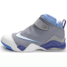 开学特价09nikeZOOMFLIGHTCLUB白蓝耐克后气垫高帮篮球鞋-运动鞋