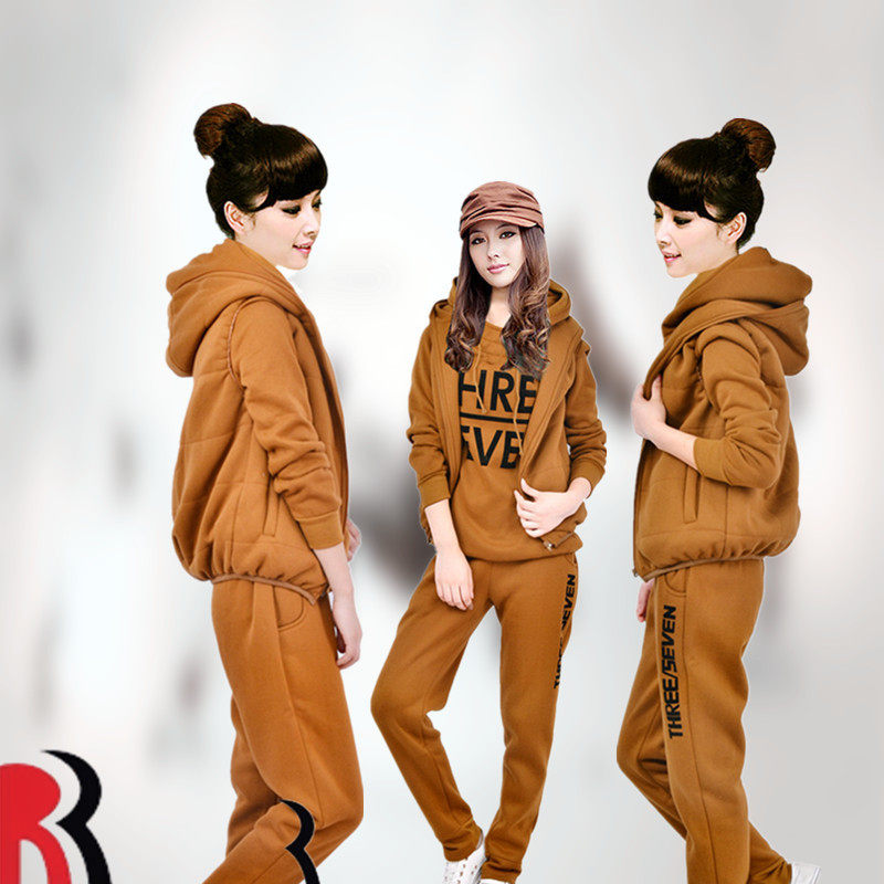 【多图】<em>女卫衣三件套</em>加厚 - <em>女卫衣三件套</em>加厚