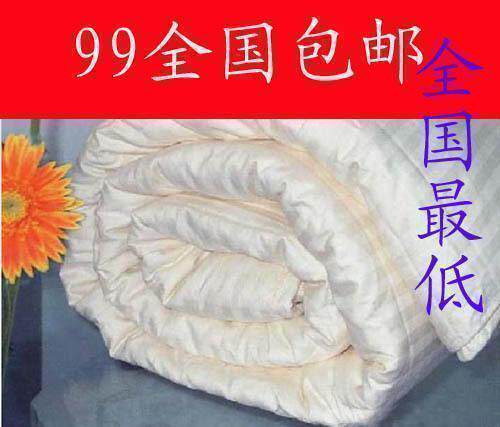 冲三冠特价包邮 4斤抗菌蚕丝被/全棉春秋被/空调被子