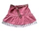 春装上架-外贸蝴蝶结碎花带衬裤可爱短裙(粉红)