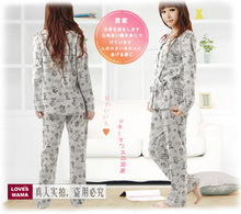 莱薇妈咪 纯棉孕妇家居套装/哺乳装/睡衣08058灰色米奇