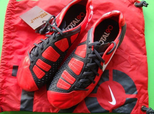  特价：专柜正品 Nike Total 90 Laser III FG 红色大青蛙足球鞋