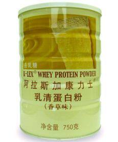 正品 750g ㊣美国阿拉斯加康力士浓缩乳清蛋白粉 调节免疫-香草味