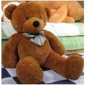 正版泰迪熊毛绒玩具布娃娃1米1.4米1.6米大抱抱熊深棕色熊