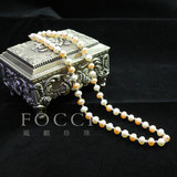 【FOCCI】凤麒 6-7mm混彩天然珍珠项链-N31