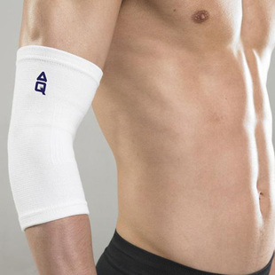 aq护肘保暖基本型足球，蓝网球羽毛球运动护具，拉伤肌肉疼痛aq1081