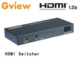 景为 GH301U HDMI切换器1.3b 三进一出 HDMI 切换器 3进1出