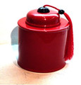 红漆圆盒进口家居配饰越南漆器工艺品 BOX3320