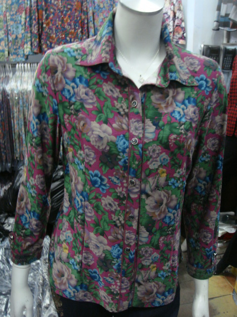 女装\/女士精品中老年长袖衬衫新款女士衬衫中