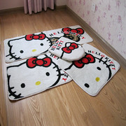 Hello Kitty凯蒂猫 可爱地垫/门垫/脚垫/浴室垫/床前垫四件套