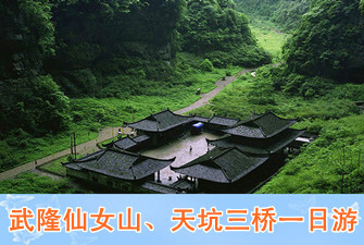 重庆旅游景点/武隆仙女山天坑三桥一日游/(主城五区内可接团) 重庆旅游景点/武隆仙女山天坑三桥一日游/(主城五区内可接团)