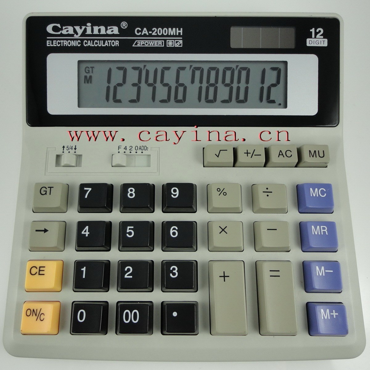 嘉億能cayina商務辦公太陽能計算器CA-200MH、電腦鍵盤,手感佳在類目 電子詞典/電紙書/文化用品, 計算器中 - 來自Buy2taobao.com提供專業的淘寶代購服務