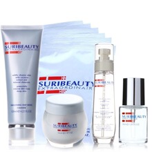 H72424 苏瑞SURIBEAUTY美白<span class=H>面部</span><span class=H>护理</span>五<span class=H>套装</span> 美白补水