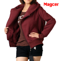 Magcer 实拍 09秋装 小熊维尼 时尚带帽女外套加厚卫衣超爆款