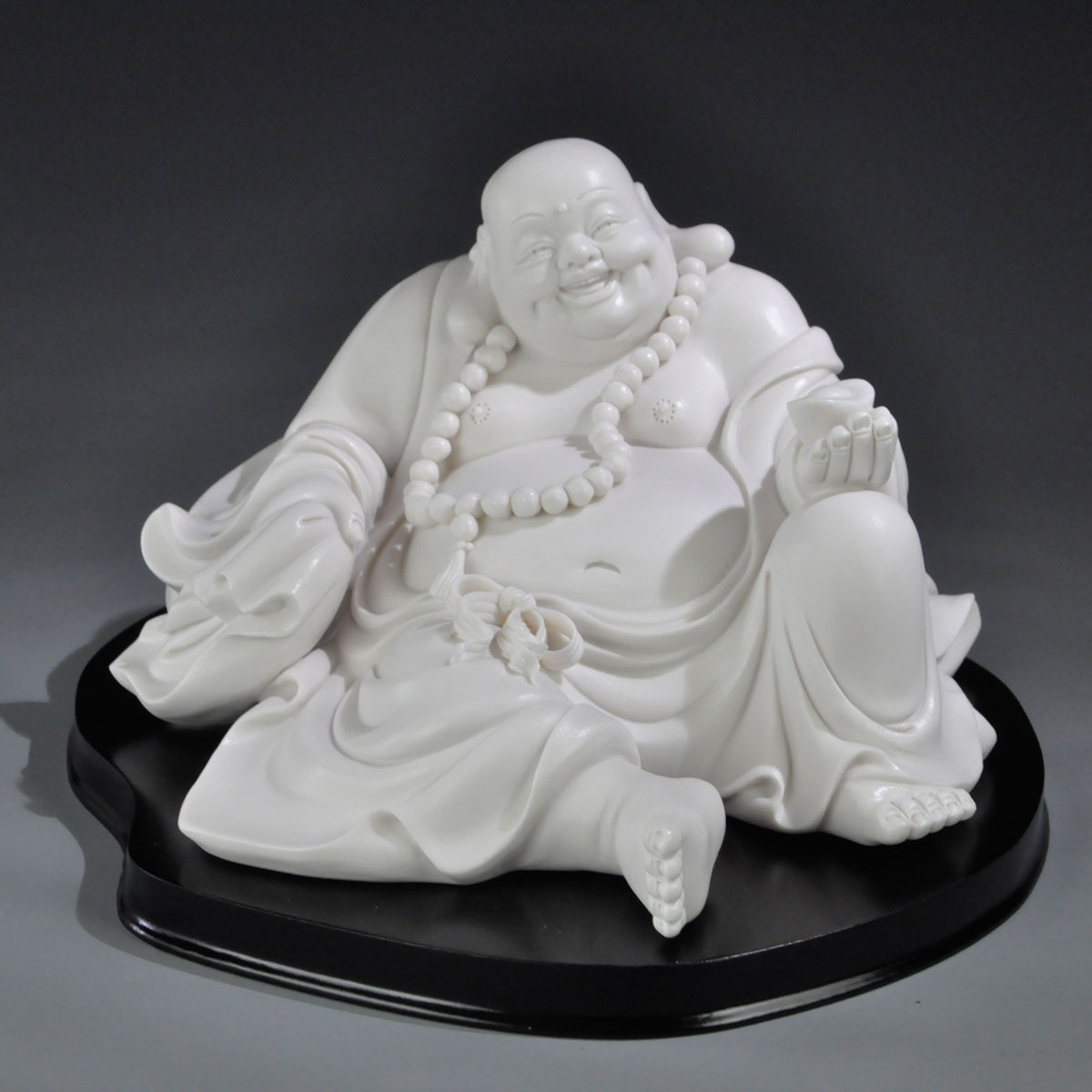 德化高档瓷 笑佛德化工艺品家居摆设礼品 陶瓷坐地弥勒佛摆件|msdalam kategori Aksesori rumah, hiasan - dari Buy2taobao.com untuk memberikan perkhidmatan ejen Taobao profesional membeli