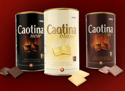 瑞士进口 Caotina 精致黑巧克力粉 500克 罐装　到现