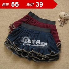金银丝4层蓬蓬裙子短裙 秋冬裙 女包臀裙半身裙 打底裙裤 半身裙