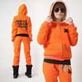 【高品质】秋装新款卫衣套装韩版加厚羊羔毛运动服女款秋休闲套装
