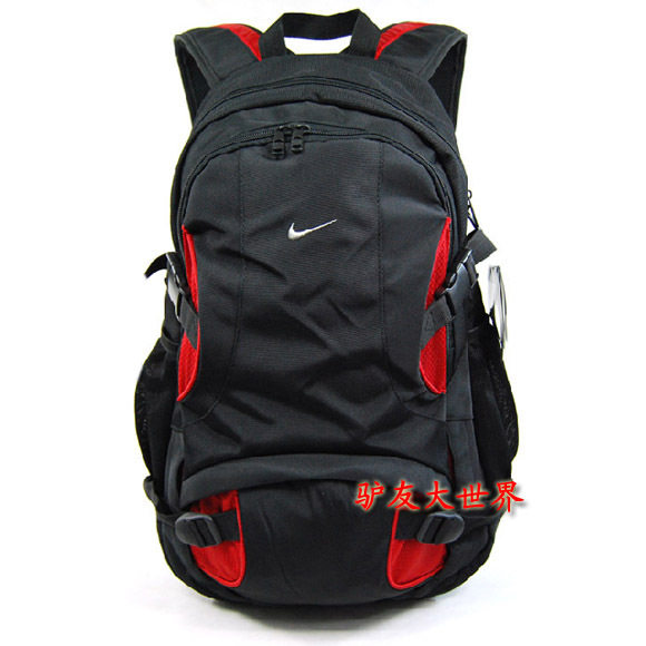 促销 耐克NIKE运动包双肩包登山包腰包旅行包书包 货号777红-
