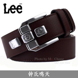 冲三皇冠Lee 流行元素 男士真皮腰带/皮带