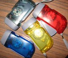 自发电手电筒（无需电池）手压自发电手电筒3LED灯头