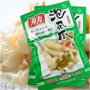  T有友泡椒凤爪YUYU 辣到流泪还是爱 3.9元/袋100g 津京5元运费