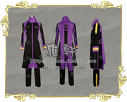 雅轩cosplay服装 初音未来 kaito 大哥 公式服 紫色版