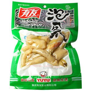  正宗重庆泡椒有友凤爪 野山椒有友凤爪
