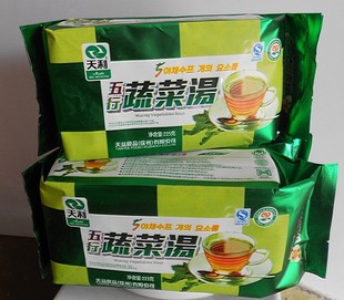 徐州天利五行蔬菜汤买5送1速食汤新鲜方便冲泡即食汤包袋装