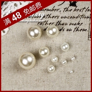  DIY饰品材料配件 abs高仿珍珠 3-16mm 珍珠配件